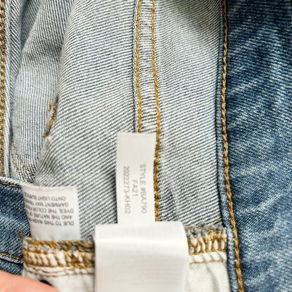 J. Crew Factory 10" High-Rise Skinny Jeans in All Day Stretch Medium Wash Sz 28 - Picture 9 of 9